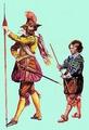 1628 г. Немецкий солдат и мальчик